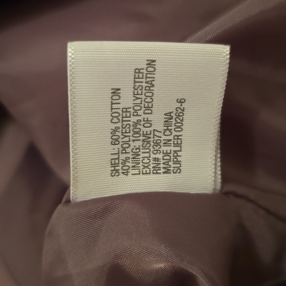 LIZ CLAIBORNE WOMEN'S BEAUTIFUL "TAUPE TWEED" HOODED  WINTER COAT SIZE SMALL - Picture 16 of 16